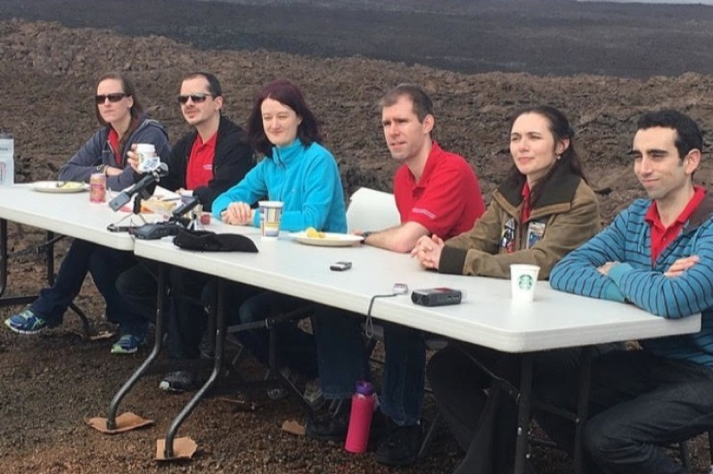 These six people just spent a year living together in isolation for NASA’s HI-SEAS project. (Image: Lauren DeFilippo)